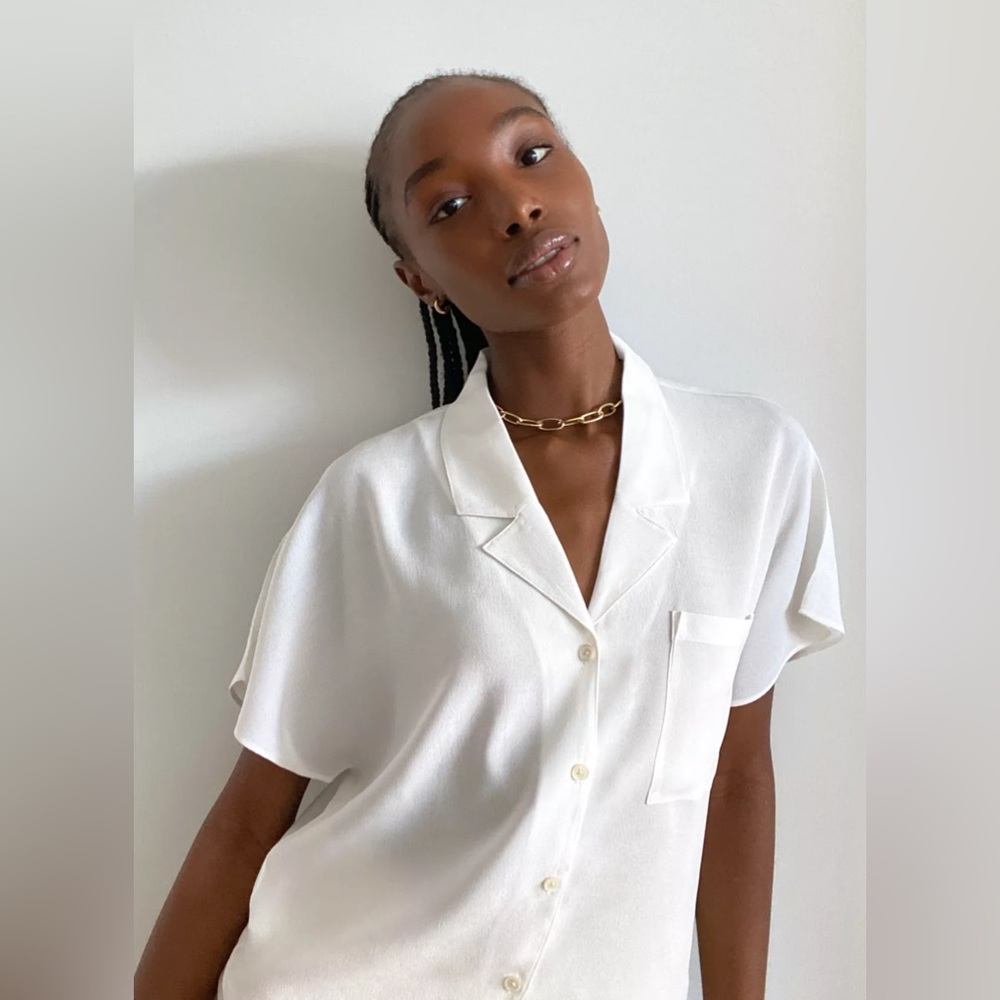 Aritzia Wilfred Free Shawna Blouse